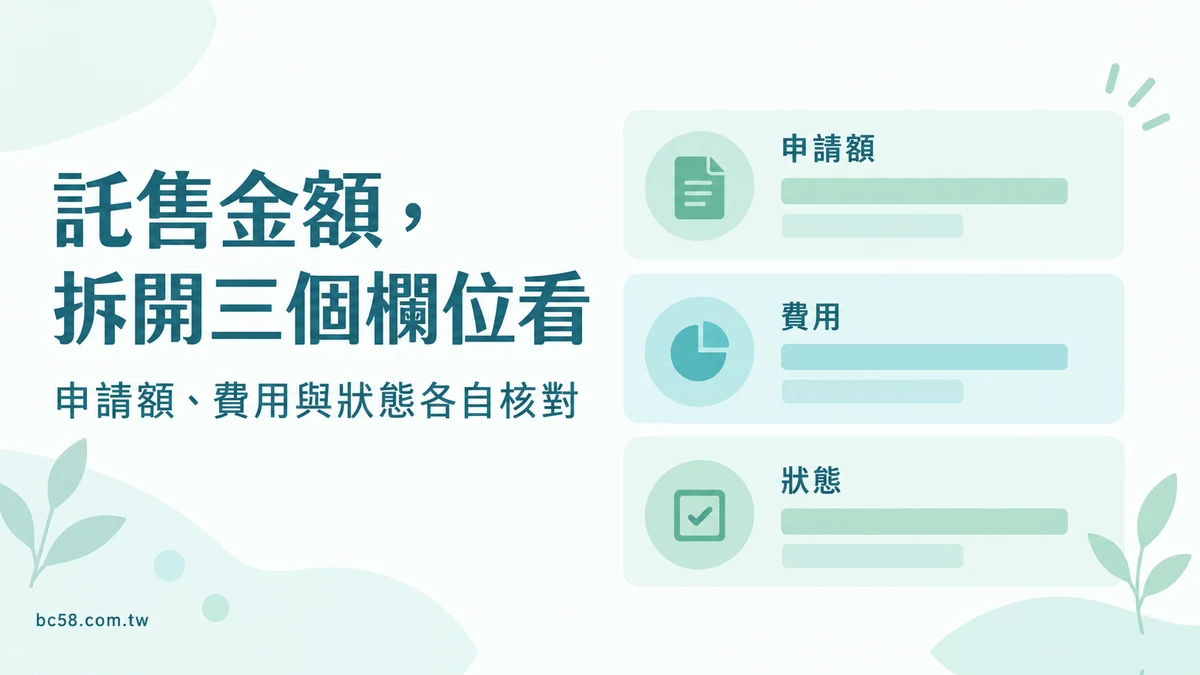 博粹娛樂託售申請額和到帳額怎麼看？先分金額、費用與狀態